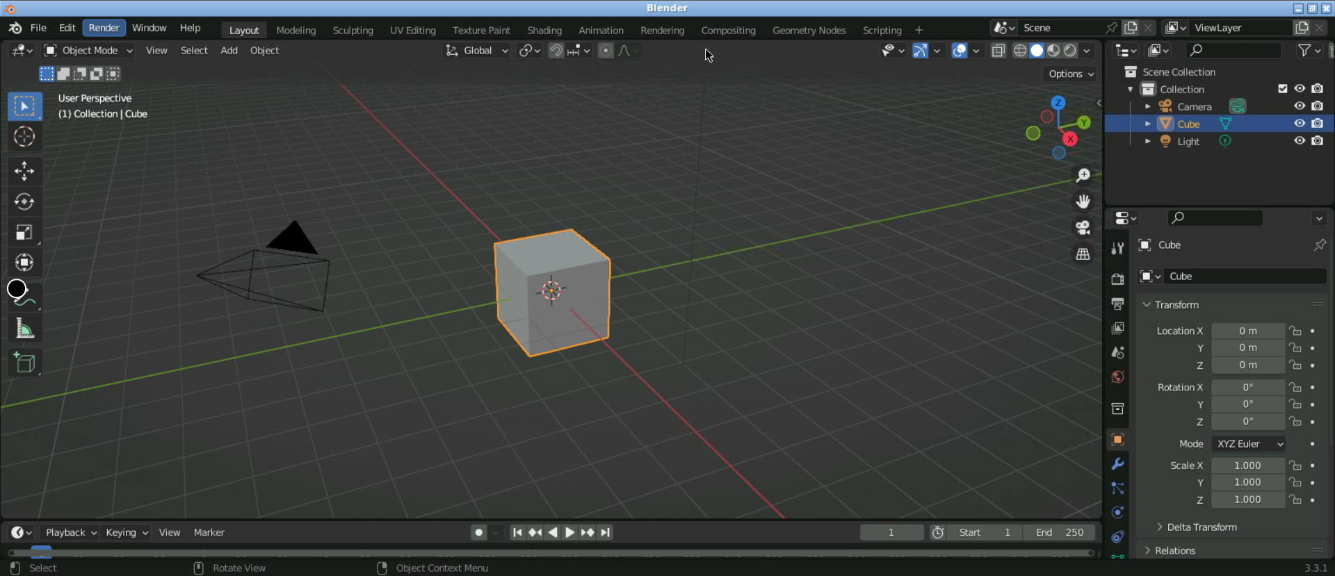 Example 2 Blender UI Usage